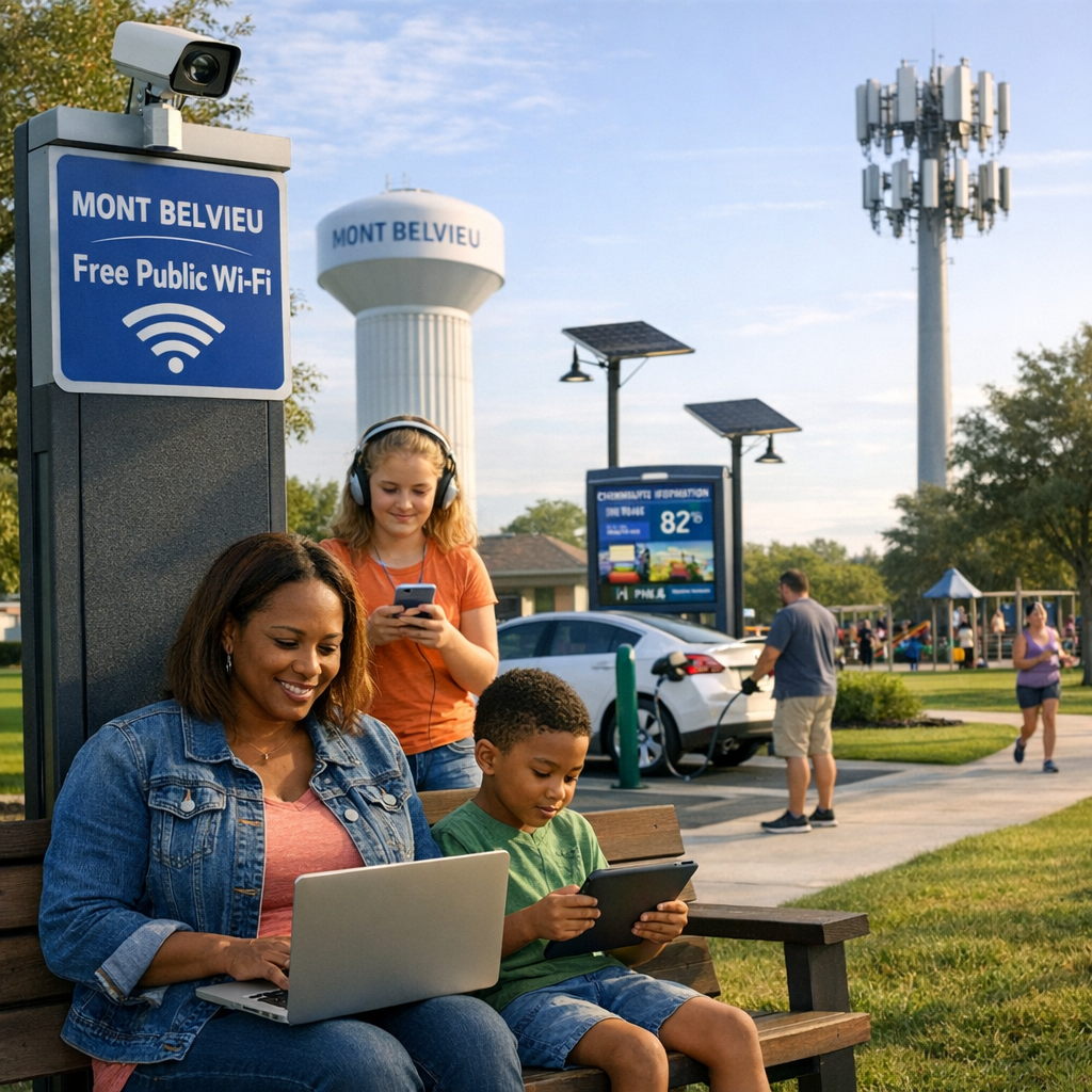 Mont Belvieu’s Tech Evolution: Enhancing Community Life